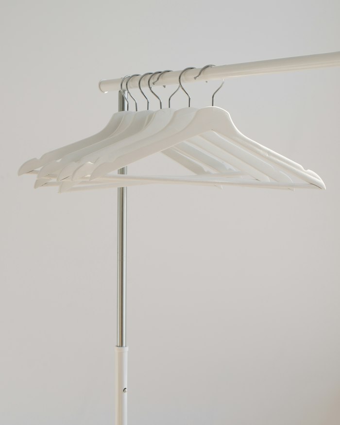 Example photo: matching hangers